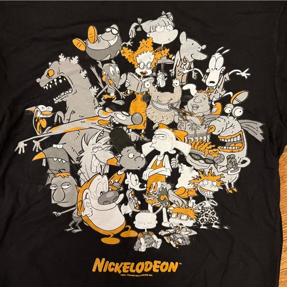 NWT threadfast nickelodeon tshirt - retro throwback 80s 90s - Picture 2 of 4
